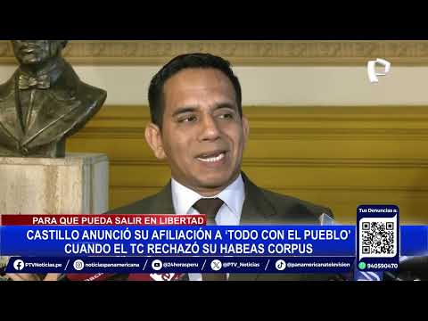 Pedro Castillo: TC rechaza habeas corpus para liberar a expresidente