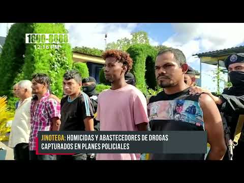 Jinotega: Homicidas, abastecedores de droga y Agresores contra la mujer tras las rejas - Nicaragua