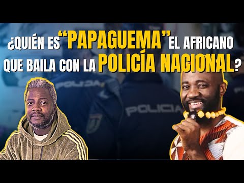 ¿Quién es realmente “PapaGuema”, el africano que baila con la Policía Nacional?