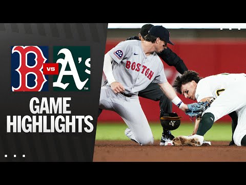 Red Sox vs. As Game Highlights (9/9/25) | MLB Highlights