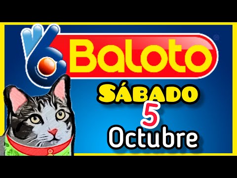 Resultado BALOTO Sabado 5 de Octubre de 2024