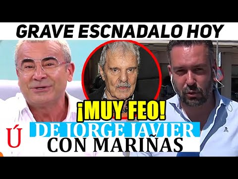 GRAN FEO de Jorge Javier y Sálvame con Jesús Mariñas se ríe en directo tras su adiós