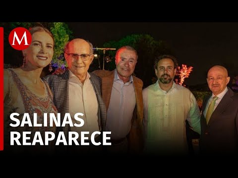 Carlos Salinas de Gortari reaparece en fiesta de empresario en España