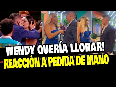 WENDY GUEVARA EMOCIONADA CON PEDIDA DE MANO EN LA CASA DE LOS FAMOSOS COLOMBIA