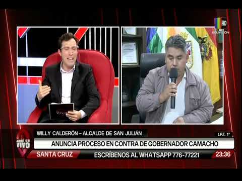 Alcalde de San Julián anuncia proceso en contra del gobernador Camacho