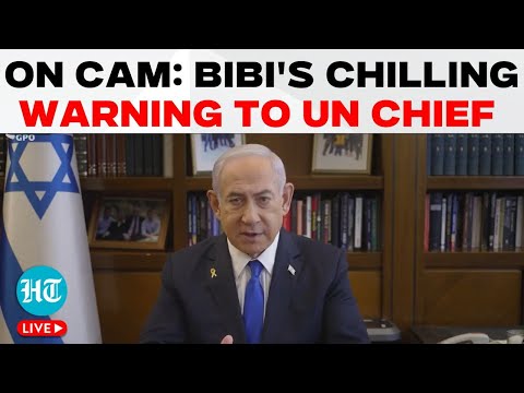 Benjamin Netanyahu LIVE | Israeli PM Direct Warning To UN Chief On UNIFIL | Lebanon War | Hezbollah