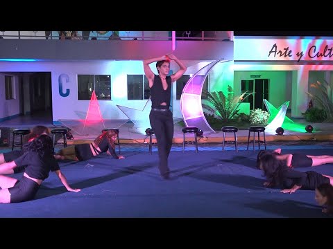 Espectacular presentación de danza en el politécnico José Coronel Urtecho