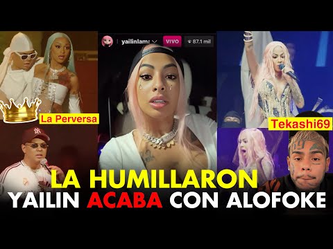 UN LIO FEO! YAILIN HUMILLADA EN EL PRUDENTIAL ACABA CON ALOFOKE Y LA PERVERSA, TEKASHI SE BURLA