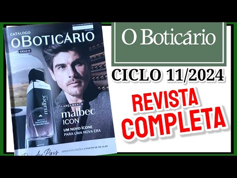 Revista o Boticário CICLO 11/2024 COMPLETA  - lançamentos e promoções