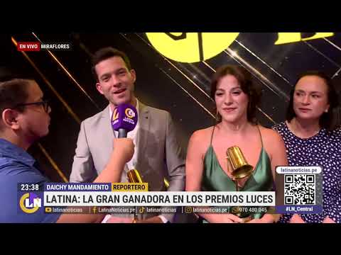Latina Televisión triunfa en los ‘Premios Luces’: ganó en todas las categorías que participó