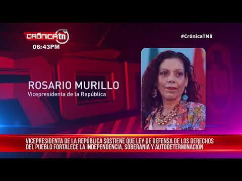 Mensaje de la vicepresidenta Rosario lunes 21 de diciembre 2020 - Nicaragua