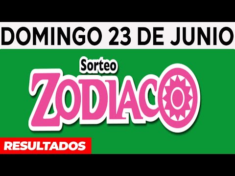 Resultado del sorteo de Zodiaco del Domingo 23 de Junio de del 2024.