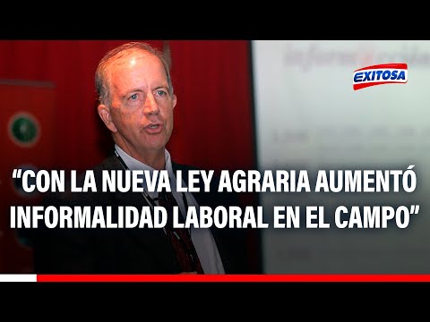 Fernando Cillóniz: Con la nueva ley agraria aumentó la informalidad laboral en el campo