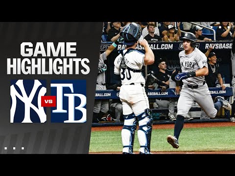 Yankees vs. Rays Game Highlights (7/10/24) | MLB Highlights