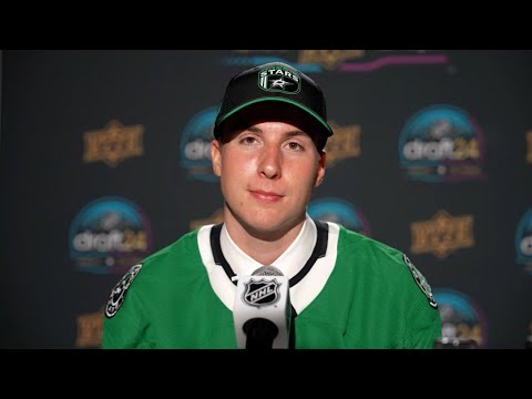 2024 NHL Draft: Dallas Stars first-round pick Emil Hemming press conference