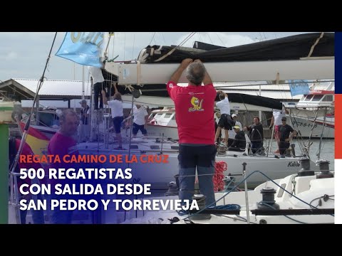 Más de 500 regatistas toman la salida de la VIII Regata Camino de la Cruz | La 7