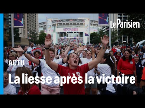 Football : l ’Angleterre fête ses championnes d’Europe