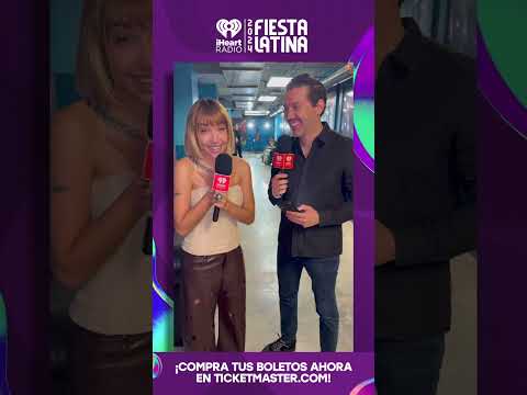 ? #Emocionados de tener a @mariabecerra en nuestro #iHeartRadio #FiestaLatina