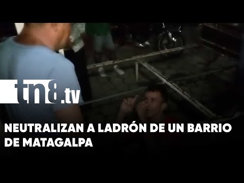 Ladrón recibe tremenda «vapuleada» en un barrio de Matagalpa - Nicaragua