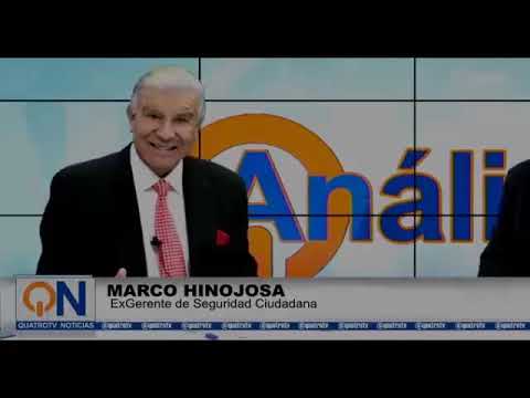 Entrevista al Mg. Marcos Hinojosa, en Canal QuatroTV con Marco Antonio