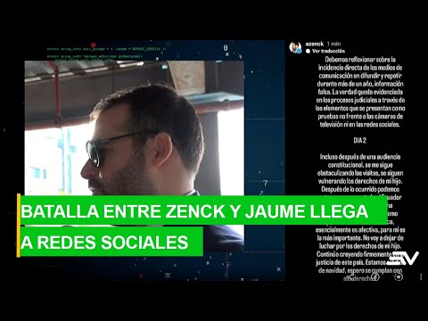 Carolina Jaume se enfrenta a Allan Zenck en una batalla legal | LHDF | Ecuavisa