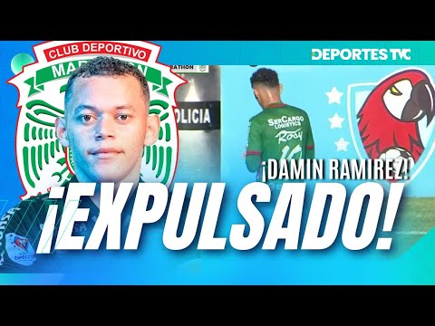 Expulsado Damin Ramírez, tras falta sobre Gregory Gonzáles de Génesis deja con 9 hombre a los Verdes