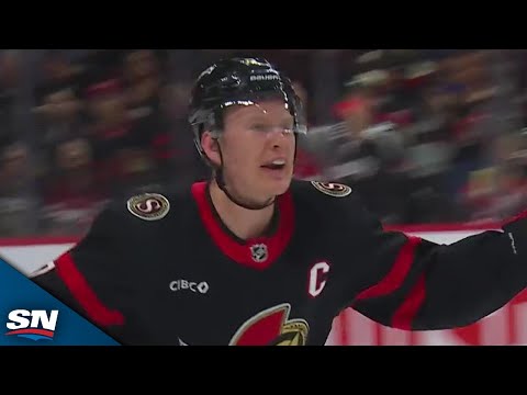 Brady Tkachuk ANGRY As Nico Hischier Puts Puck Into Empty Net After Buzzer