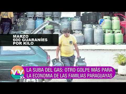 Suba del gas golpea a las familias paraguayas.