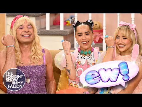 Ew! with Zoë Kravitz and Sabrina Carpenter | The Tonight Show Starring Jimmy Fallon