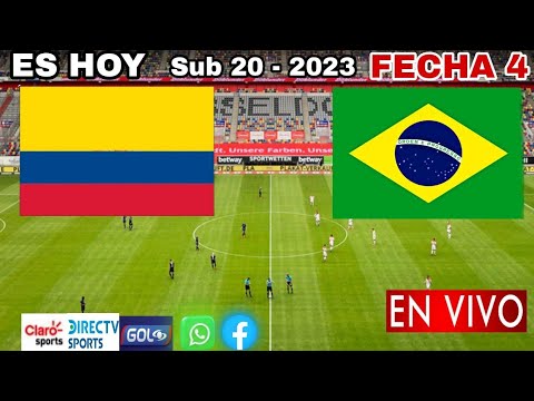 Colombia vs. Brasil en vivo, donde ver, a que hora juega Colombia vs. Brasil Sub 20 - 2023