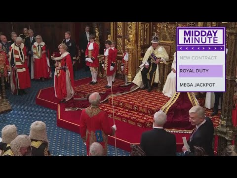 King Charles presides over opening of Parliament