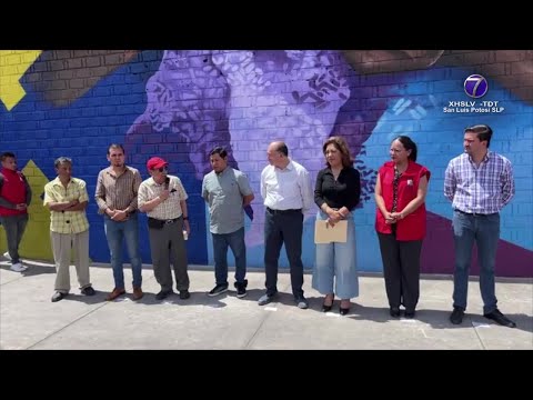 Inaugura Ayuntamiento Capitalino mural La Tejedora