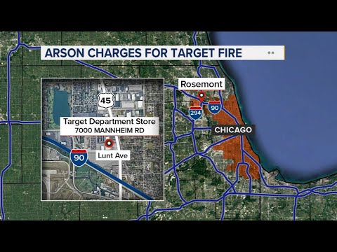 Suspect charged with arson after fire at Rosemont Target