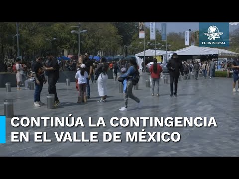 Contingencia ambiental se mantiene en CDMX y Edomex