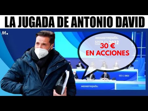 La JUGADA de ANTONIO DAVID por 30 EUROS fue la ESTRELLA de la JUNTA DE ACCIONISTAS de MEDIASET
