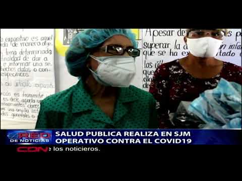 Salud Pública realiza en SJM operativo contra el Covid- 19