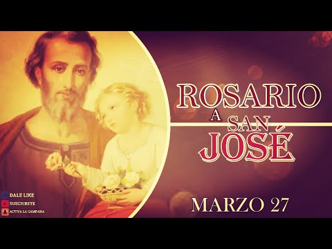 Rosario a San José 27 de marzo