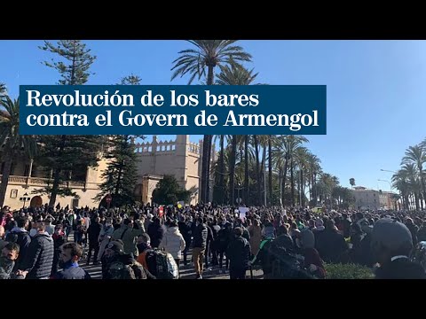 Revolución de los bares contra el Govern de Armengol