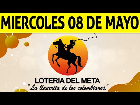 Resultados Lotería del META del Miércoles 8 de Mayo de 2024  PREMIO MAYOR