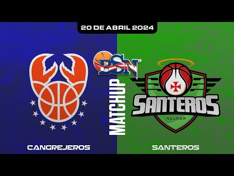 Cangrejeros de Santurce vs. Santeros de Aguada - BSN2024