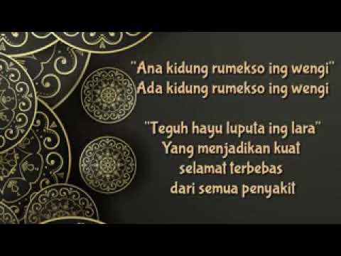 KIDUNG RUMEKSO ING WENGI