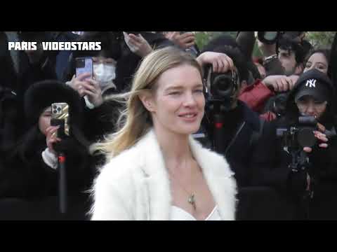 Supermodel Natalia Vodianova @ Paris Fashion Week 27 january 2025 show Schiaparelli