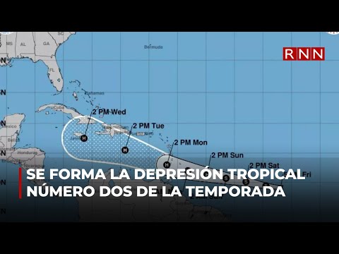 Se forma la depresión tropical número dos de la temporada ciclónica