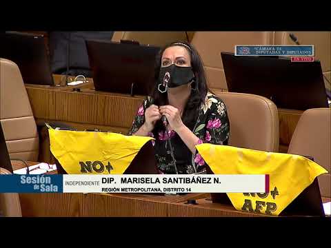 Votación proyecto 10% AFP | Diputada Marisela Santibañez