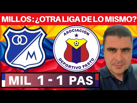 Millonarios 1-1 Pasto | Liga Dimayor 2022-II | Resumen de Goles y Táctica por Juan Felipe Cadavid