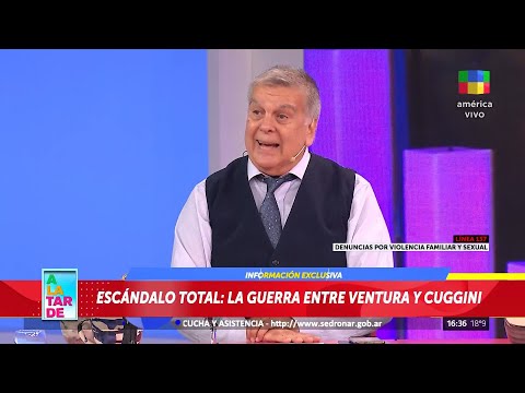 ? Luis Ventura furioso con Fabio Cuggini: Sos un rufián