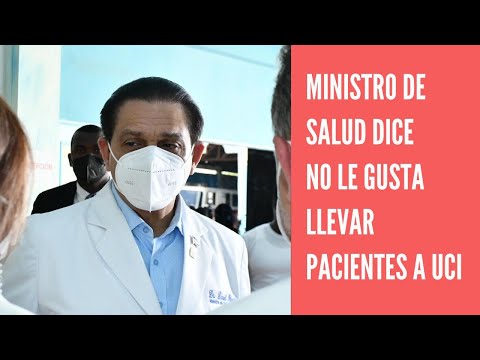 El ministro de Salud Pública Daniel Rivera dice No nos gusta llevar pacientes a camas UCI