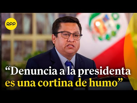 Denuncia a la presidenta es una cortina de humo, afirmó César Vásquez sobre Benavides