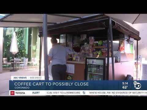 Popular Coronado coffee cart to possibly close