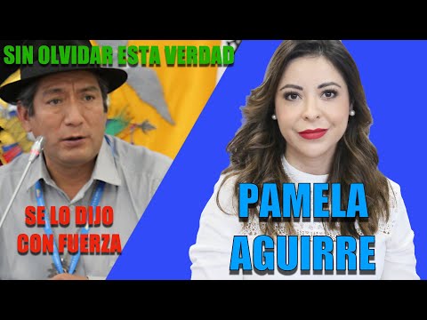 Pamela Aguirre Rompe el Silencio: 'No Más Alfombras Humanas de la Derecha Neoliberal Mentirosa